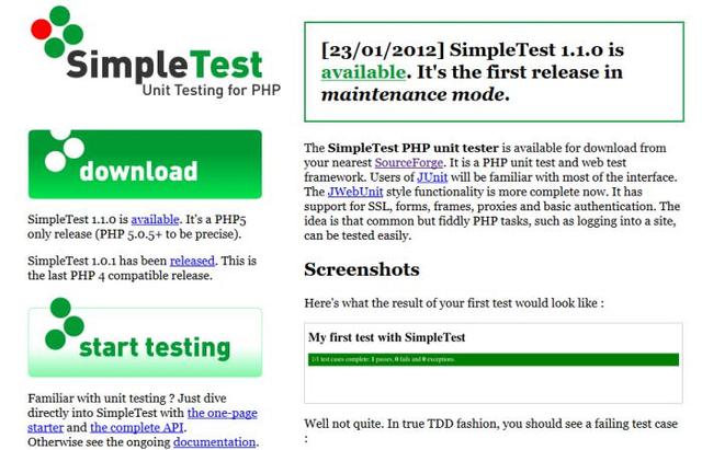 10款最佳PHP自动化测试框架