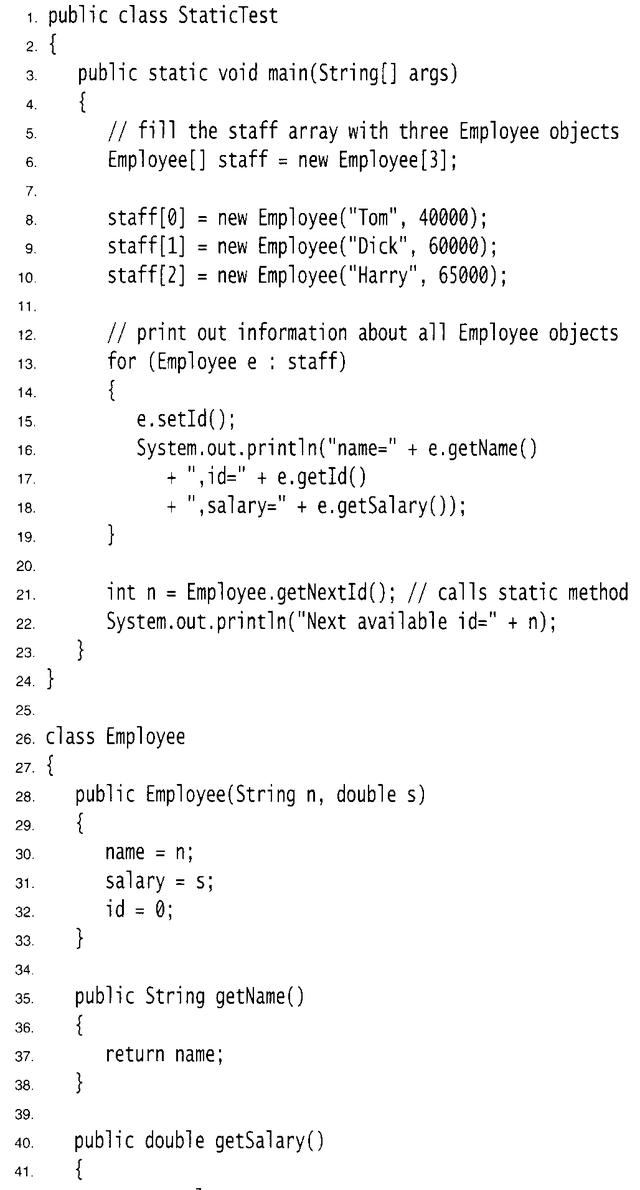 80后程序员，教你学Java核心技术：用户自定义类+静态域静态方法