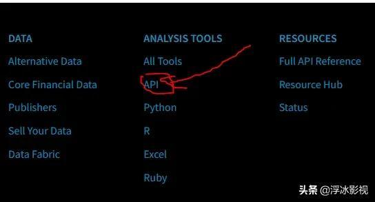 Excel很神奇的一个功能API接口调用对大数据金融数据很使用
