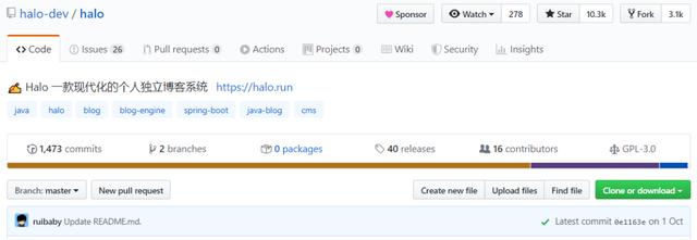 Github标星10.3K！这可能是最好的Java博客系统