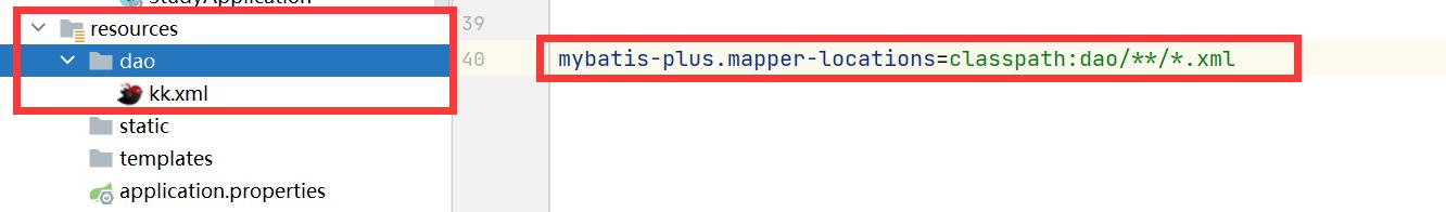 Mybatis-Plus中Mapper的接口文件与xml文件