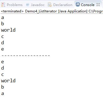 java集合框架(List集合的特有功能概述和测试）
