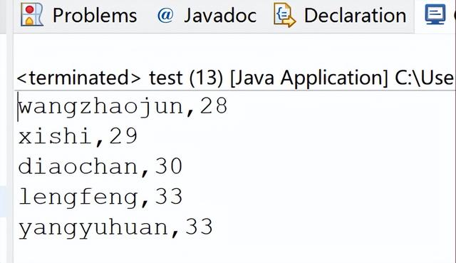 Java基础学习——类的自然排序Comparable